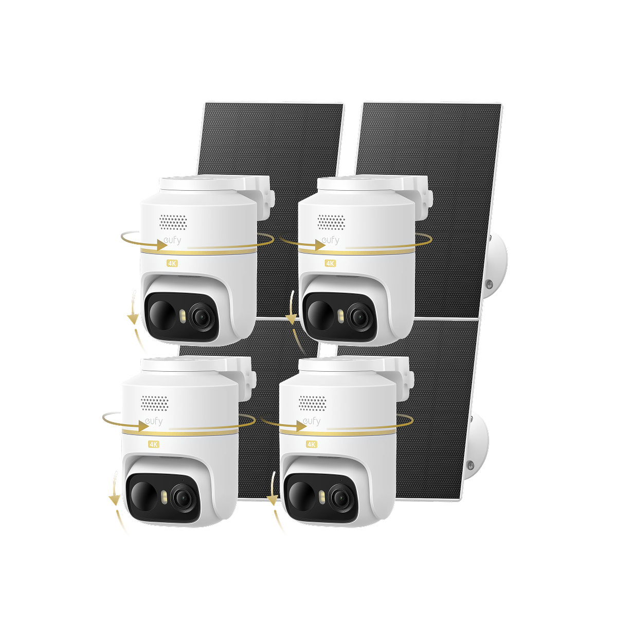 eufyCam C37 édition 4K (Pack de 4 caméras)