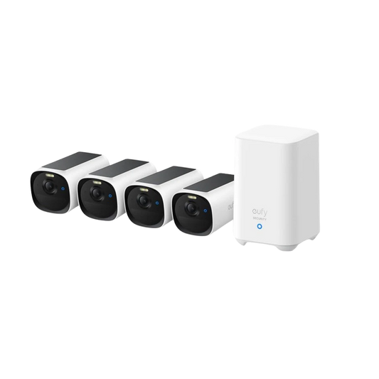 eufy Security Kit de 4 cámaras eufyCam E40 (HomeBase 2)