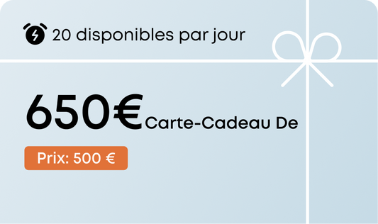 Carte cadeau-650€