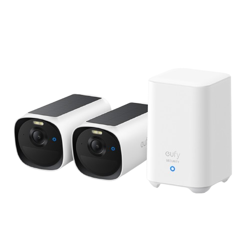 eufy Security Kit de 2 caméras eufyCam E40 (HomeBase 2)