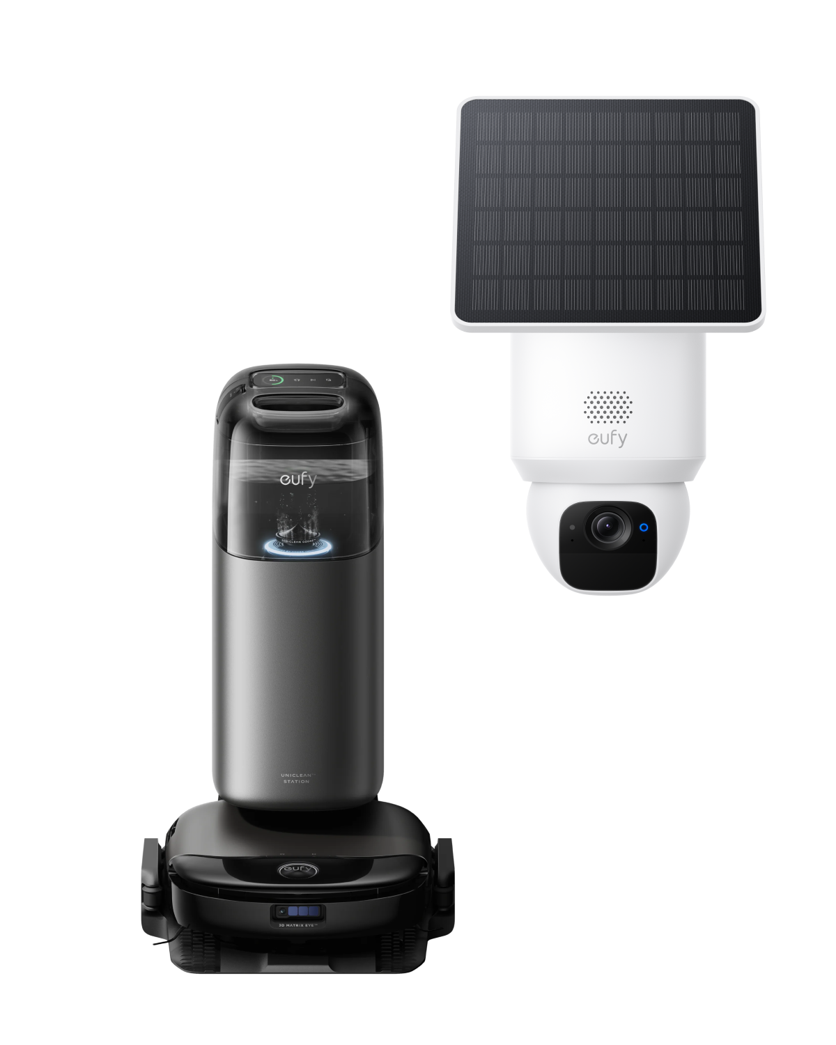 Robot aspirateur Omni S1 Pro eufy + SoloCam E30