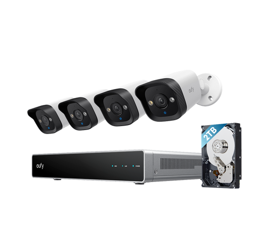 Système de vidéosurveillance NVR PoE eufy E40