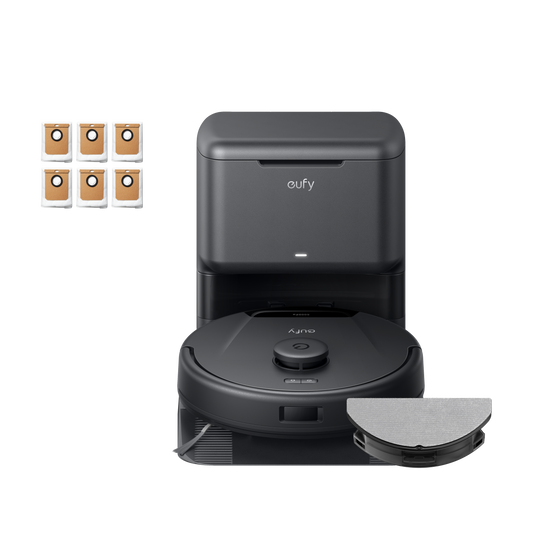 eufy Clean L60 et station avec système d'autovidage + Sacs à poussière 60 jours