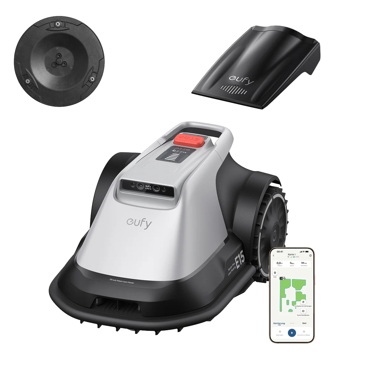 eufy Robot tondeuse E15 +Kit disque complet eufy