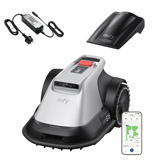 eufy Robot tondeuse E15 + Adaptateur secteur eufy