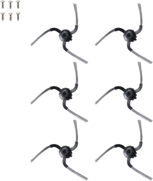 eufy Lot de 6 brosses latérales de rechange pour robot aspirateur auto-vide C10