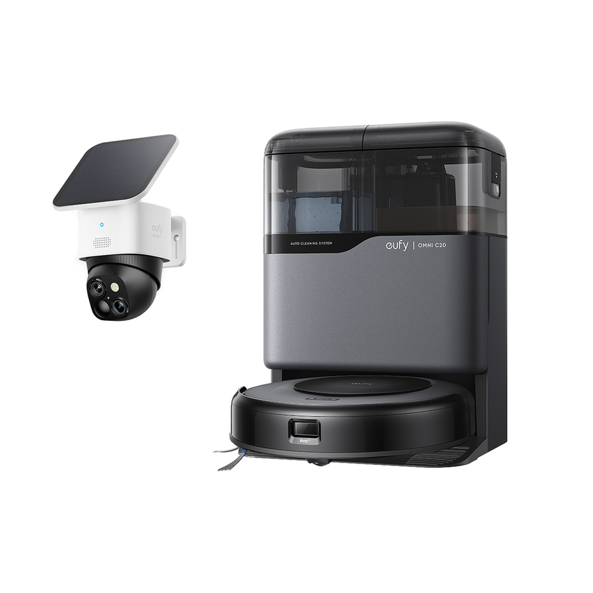eufy Robot aspirateur Omni C20 + SoloCam S340
