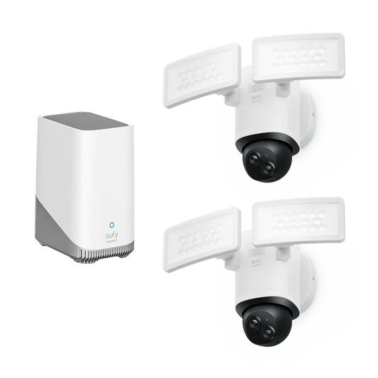 Caméra projecteur E340 (Pack de 2 caméras) + HomeBase S380