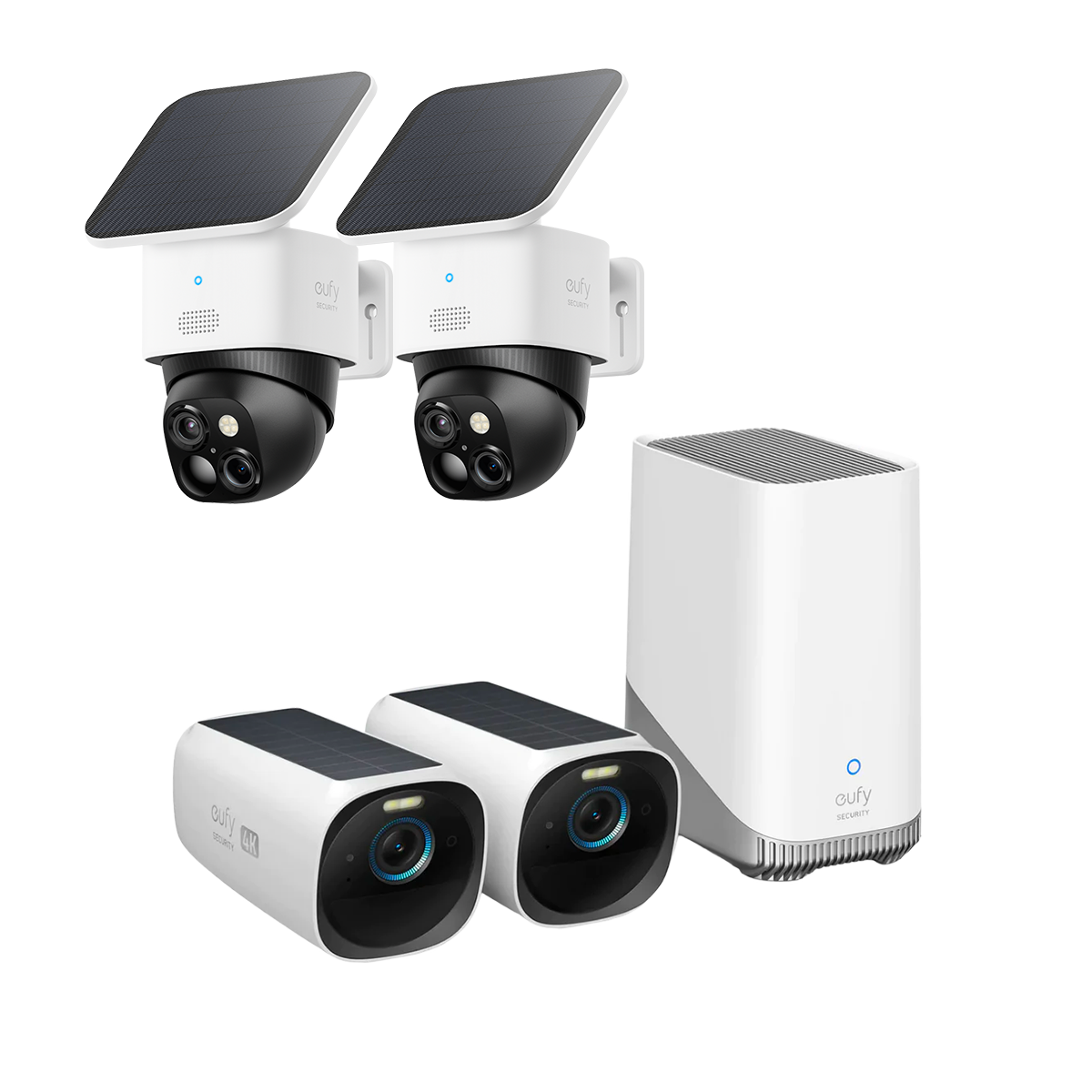 eufyCam S330 (eufyCam 3)+SoloCam S340 (Pack de 2 caméras)
