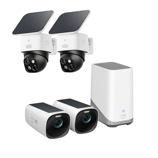 eufyCam S330 (eufyCam 3)+SoloCam S340 (Pack de 2 caméras)