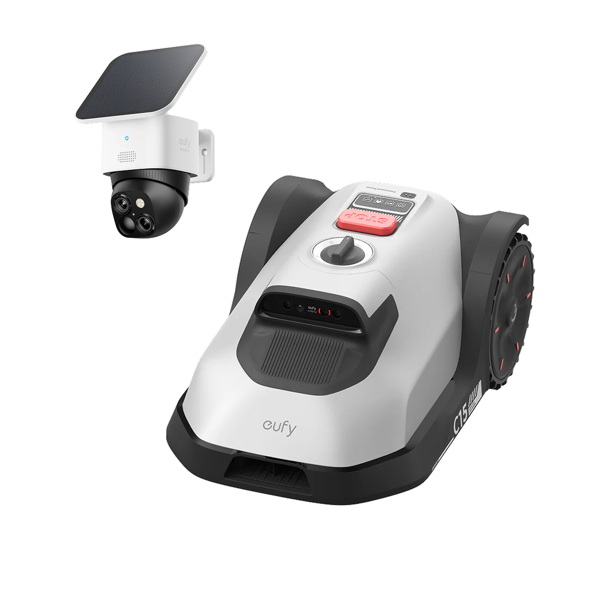 eufy Robot tondeuse C15 Solo (sans Garage)+ SoloCam S340