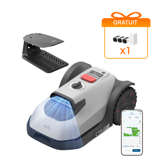 eufy Robot tondeuse C15 (avec Garage)
