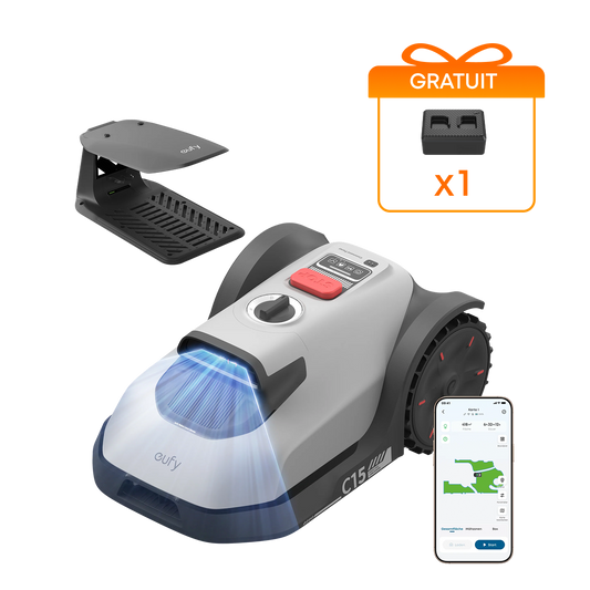 eufy Robot tondeuse C15 (avec Garage)