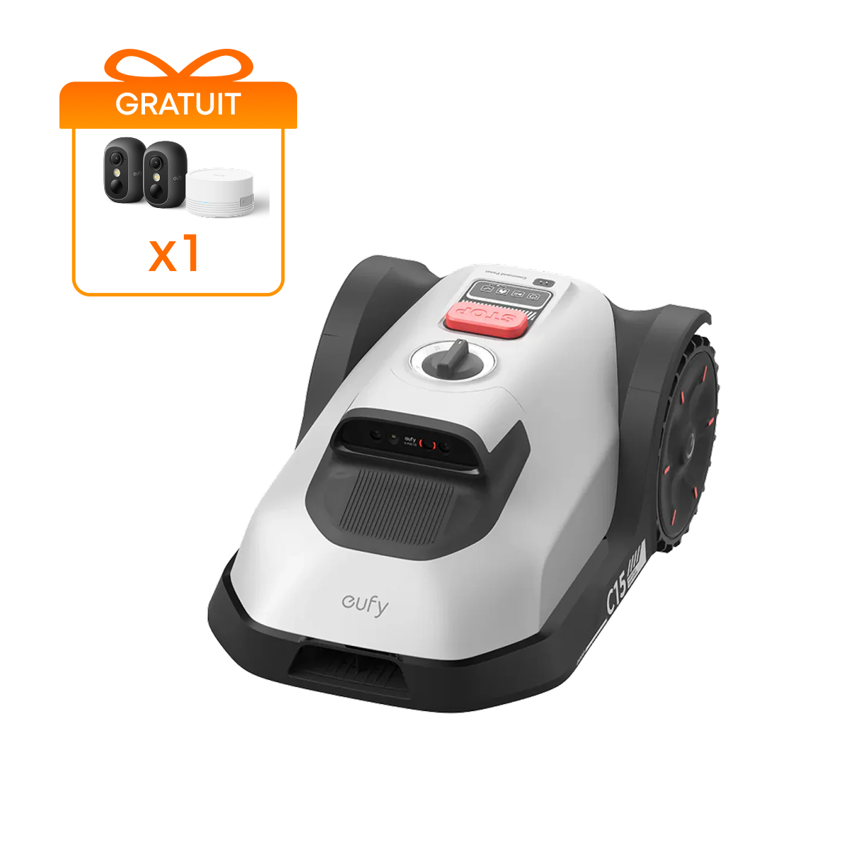 eufy Robot tondeuse C15 Solo (sans Garage)