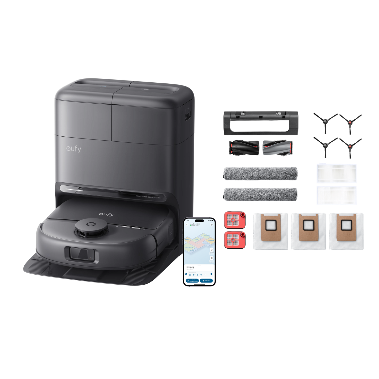 eufy Robot Vacuum Omni C28+Kit de rechange