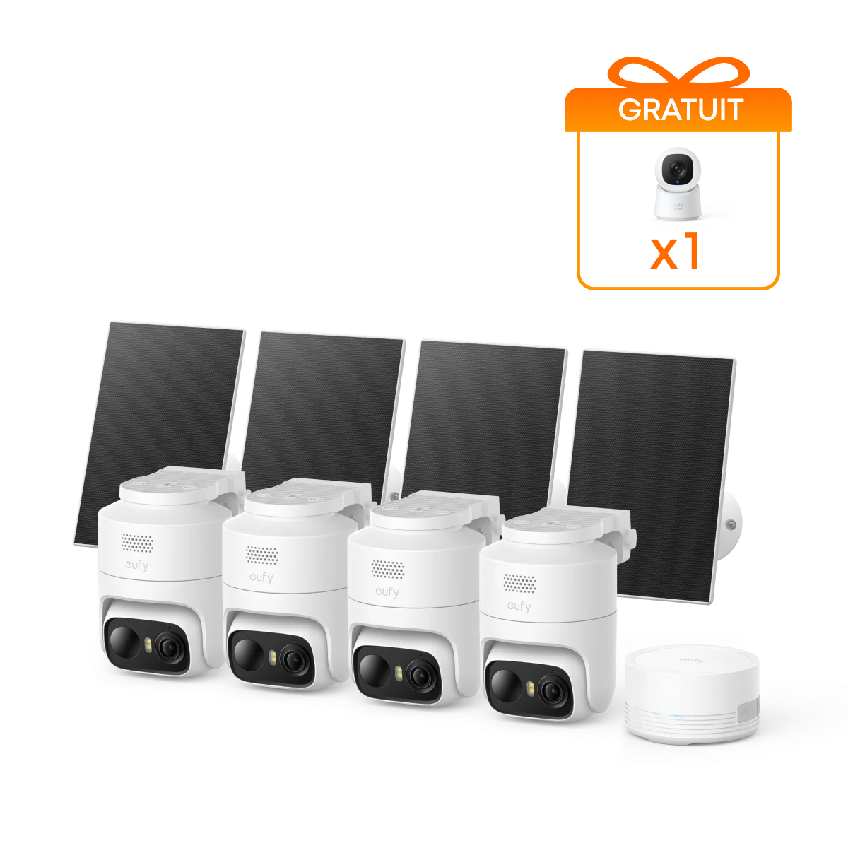 Kit de 4 caméras eufyCam C37