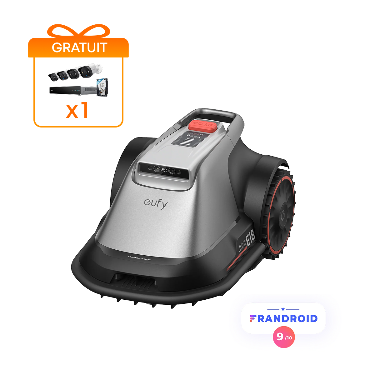 Robot tondeuse eufy E18