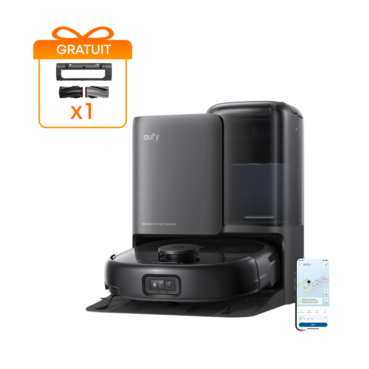 Robot aspirateur eufy Omni E25