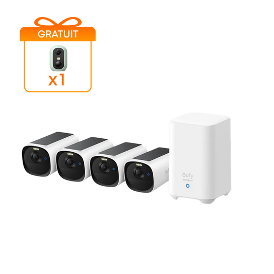 eufy Security Kit de 4 cámaras eufyCam E40 (HomeBase 2)