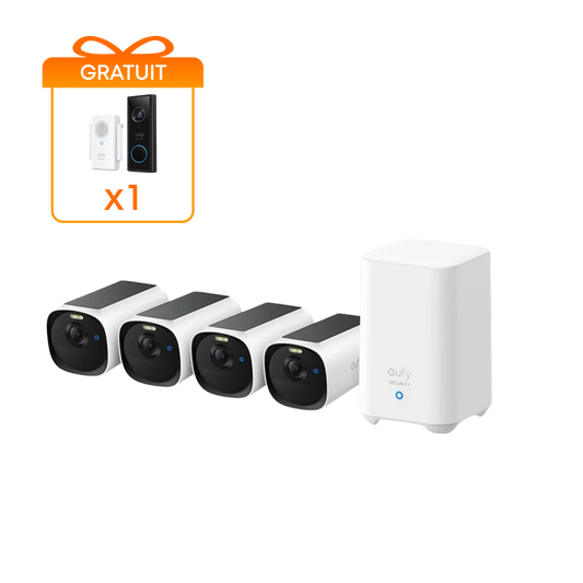eufy Security Kit de 4 cámaras eufyCam E40 (HomeBase 2)