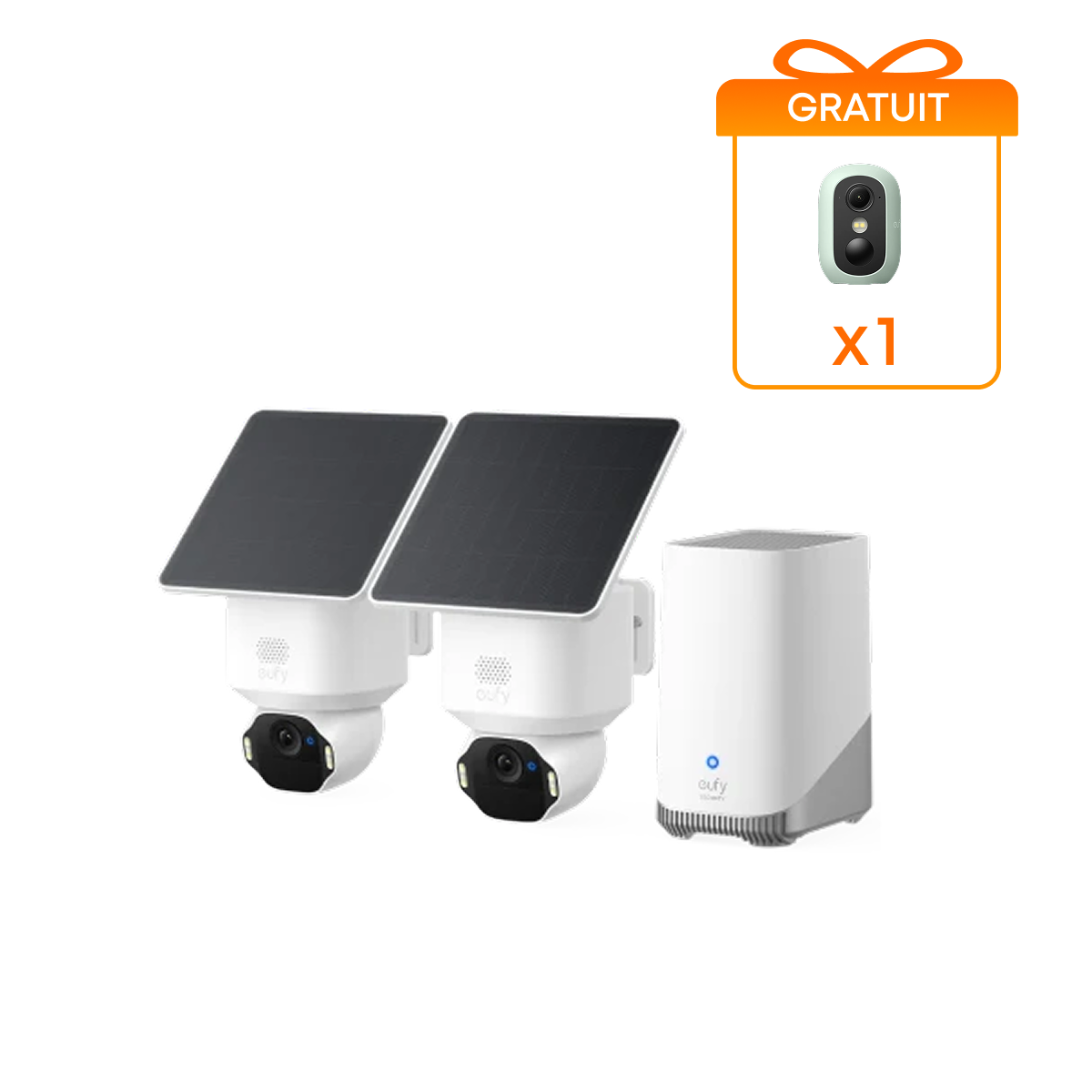 Kit de 2 caméras  SoloCam E42