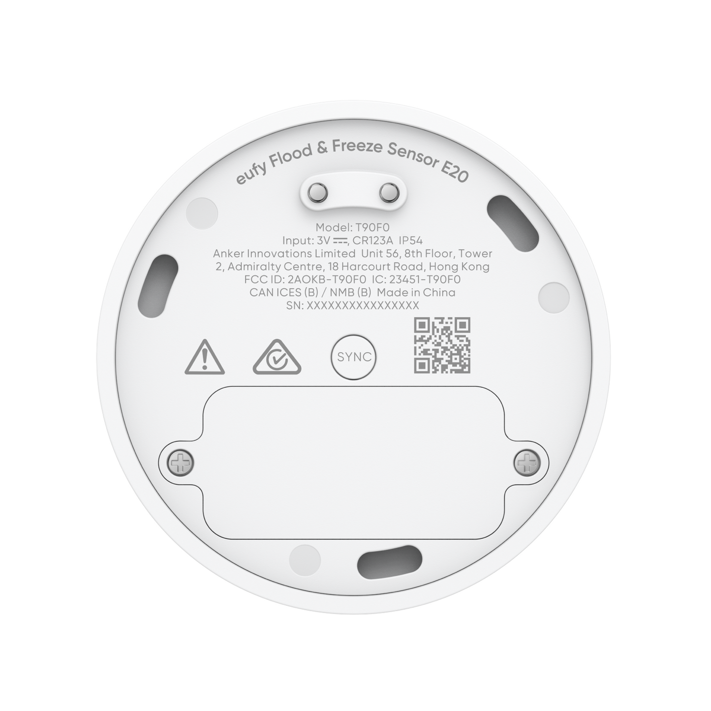 Capteur eufy E20 (inondations et gel)