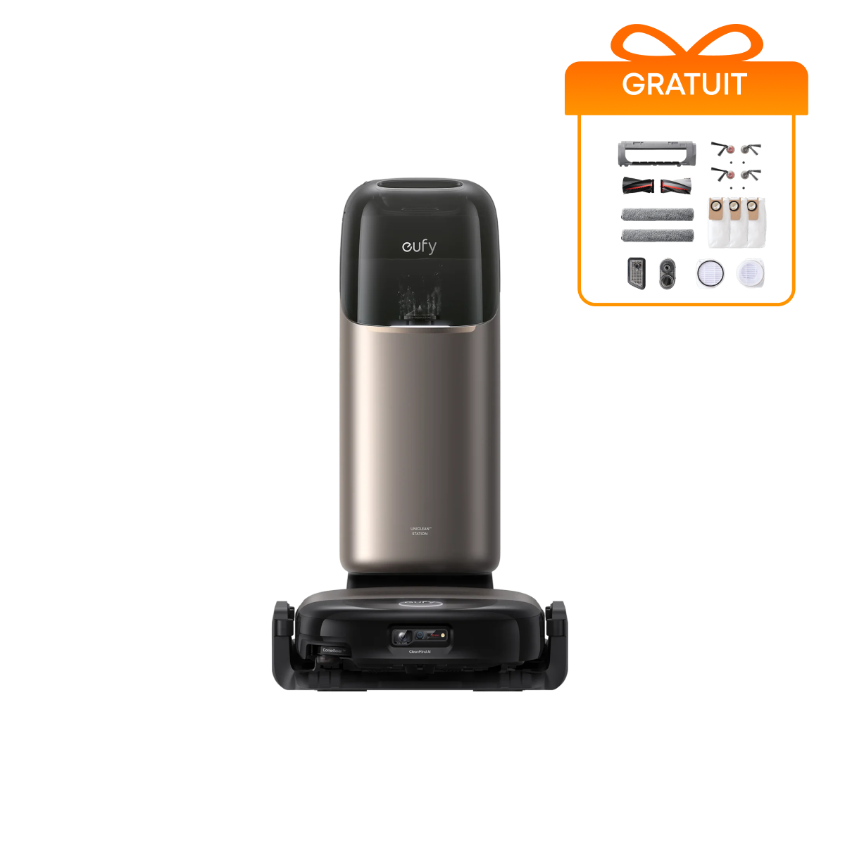eufy Robot aspirateur laveur Omni S2