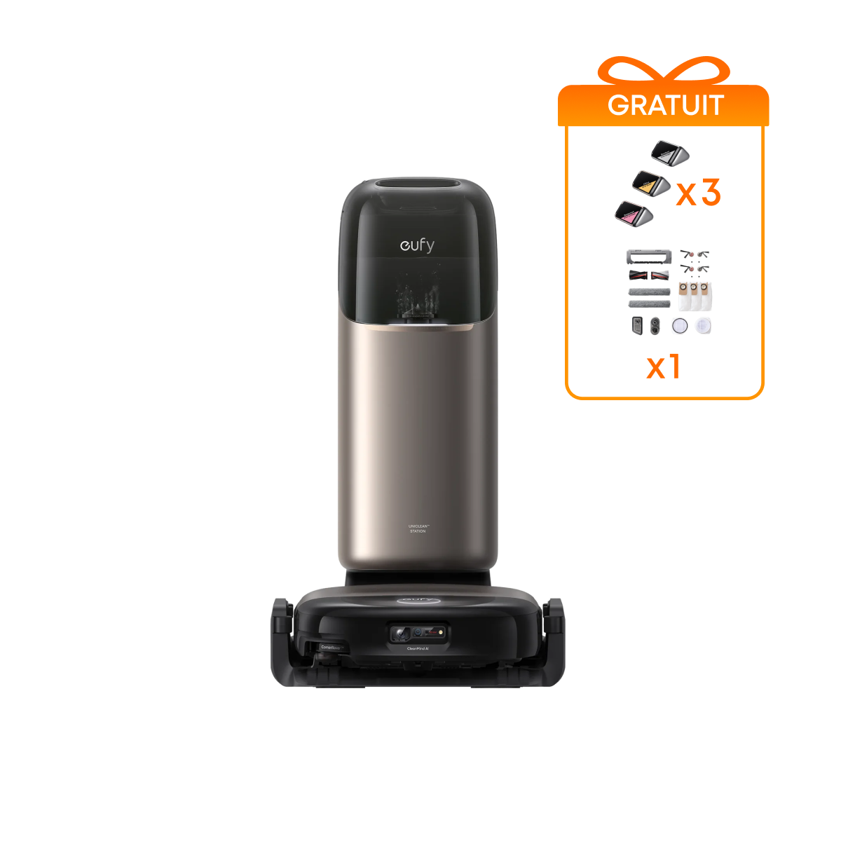 eufy Robot aspirateur laveur Omni S2