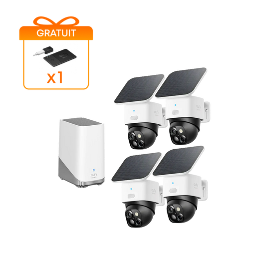 SoloCam S340 (pack de 4 caméras) + HomeBase S380